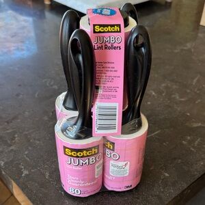 Scotch Jumbo Lint Rollers - Pack of 5